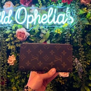 Louis Vuitton Classic Brown Monogram Long Wallet